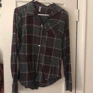 RVCA button down shirt